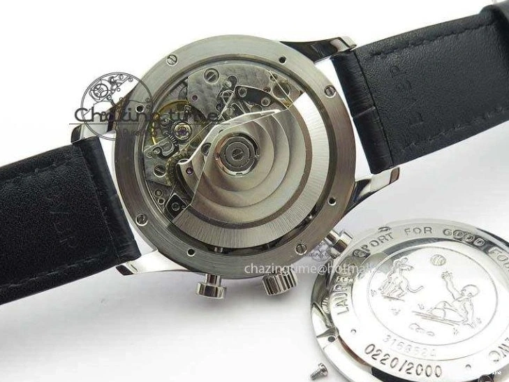 MIROTIME 0410 Portuguese Chrono IW371432 “Laureus” ZF 1:1 Best Edition On Black Leather Strap A79350 (Slim Movement) WaterResistant 7262